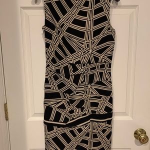 Nicole Miller designer sheath, sleeveless dress